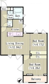 西馬込テラスコート 310 間取り図