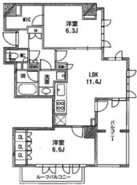 アーデン木場 6階 間取り図