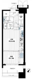 晴海テラス 12階 間取り図