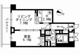 パークフラッツ学芸大学 302 間取り図