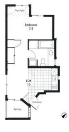 メゾン・デュ・ディズイット 202 間取り図