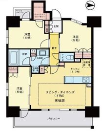 リビオレゾン東陽町ステーションプレミア 11階 間取り図