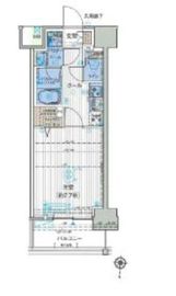 オーキッドレジデンス森下 509 間取り図