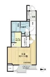 エクティ神山町 1階 間取り図