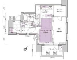 クリオ日本橋久松町 13階 間取り図