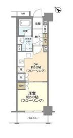 サージュ赤坂 4階 間取り図