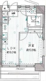 パークウェル麻布 9階 間取り図