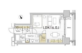 ASPRIME八丁堀 (アスプライム八丁堀) 802 間取り図