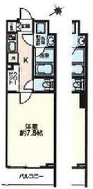 リシェス西早稲田 102 間取り図