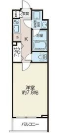 リシェス西早稲田 207 間取り図