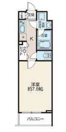リシェス西早稲田 206 間取り図