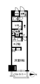 レジディア目白 323 間取り図