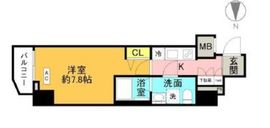 エル・グランジュテ新宿 4階 間取り図