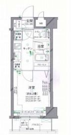 パレステュディオ渋谷ウエスト 7階 間取り図