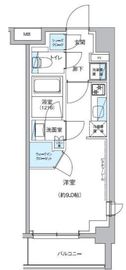 グランエール駒込 201 間取り図