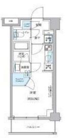 グランエール駒込 203 間取り図