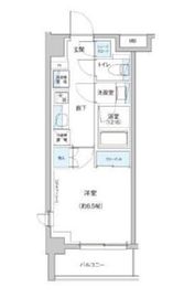 グランエール駒込 406 間取り図