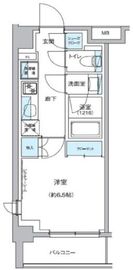 グランエール駒込 506 間取り図