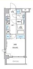 グランエール駒込 407 間取り図