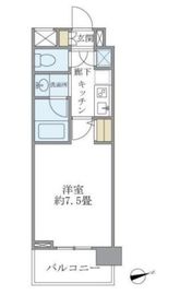 バンクサイドコート常盤 203 間取り図