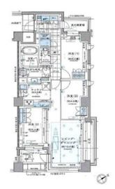 プラウド恵比寿 3階 間取り図