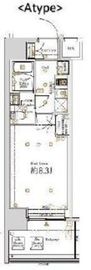 ログ東駒形 2階 間取り図