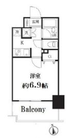 スペーシア秋葉原 511 間取り図