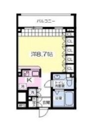 KDXレジデンス学芸大学 306 間取り図