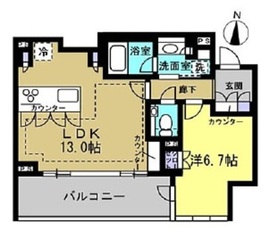 宮益坂ビルディングザ・渋谷レジデンス 5階 間取り図