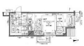 ピアース神楽坂レジデンス 4階 間取り図