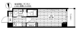 ステージグランデ神楽坂 5階 間取り図