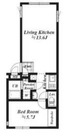 ミラフィール1 301 間取り図