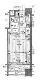 シティインデックス新宿若松町 7階 間取り図