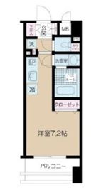 プラティーク三軒茶屋 4階 間取り図