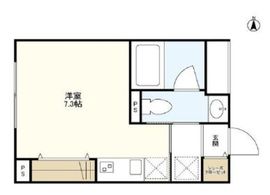 グリーンロード中目黒 302 間取り図