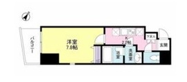 グラティア日本橋 401 間取り図