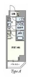 グランパセオ浅草橋 1005 間取り図