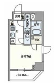 グランパセオ浅草橋 603 間取り図