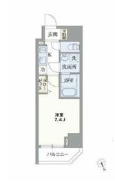 グランパセオ浅草橋 805 間取り図