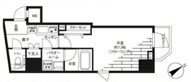 グランドコンシェルジュ麻布 6階 間取り図