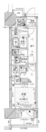 ブランズ元浅草 3階 間取り図