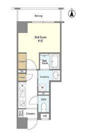 Anela Court 202 間取り図