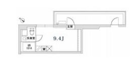 ヴォワリエ都立大学 203 間取り図