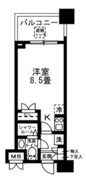 レジディア錦糸町 306 間取り図