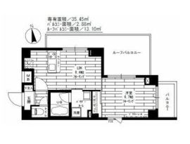 ステージグランデ神楽坂 7階 間取り図