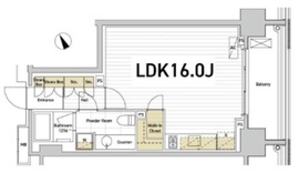 ASPRIME八丁堀 (アスプライム八丁堀) 1405 間取り図