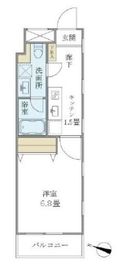 グランデュオ駒沢2 201 間取り図