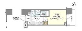 ピアース渋谷ウエスト 4階 間取り図