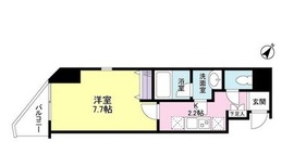 グラティア日本橋 202 間取り図