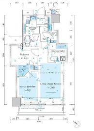 ミッドタワーグランド 26階 間取り図